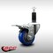 Service Caster 3'' SS Blue Poly Swivel 1-1/8'' Expanding Stem Caster Total Lock Brake SCC-SSEXTTL20S314-PPUB-BLUE-118 - alternate 2